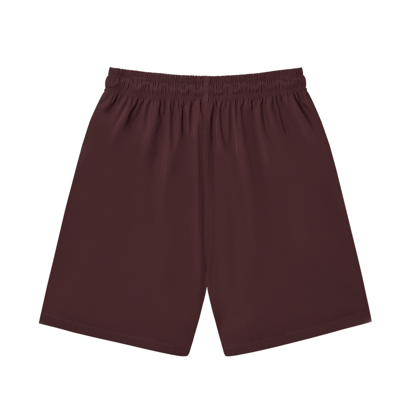 THE UTILITY SHORTS-BURGUNDY