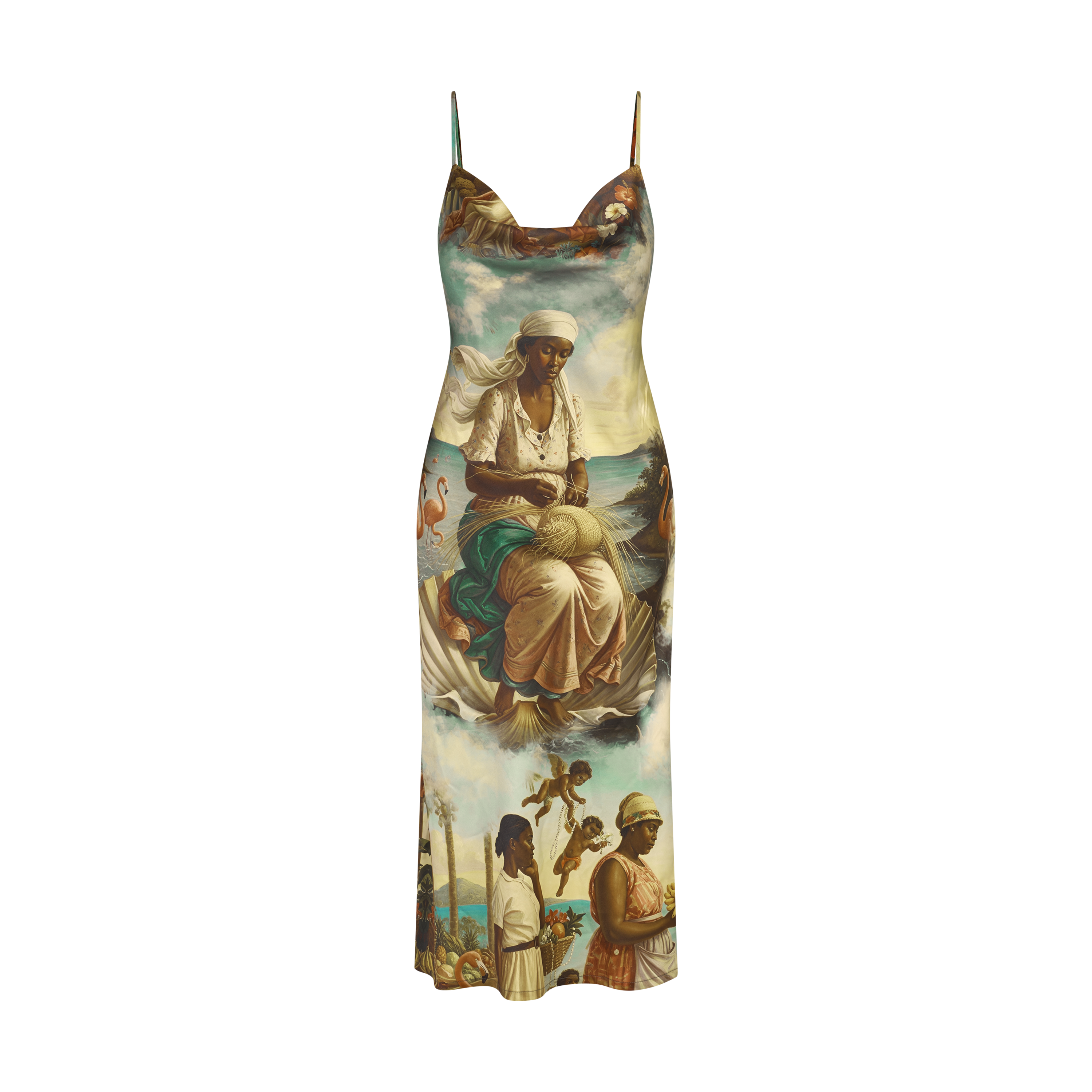 THE MYTHOS SLIP DRESS