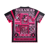 2025 CANCER AWARENESS V-NECK TEE-BLACK