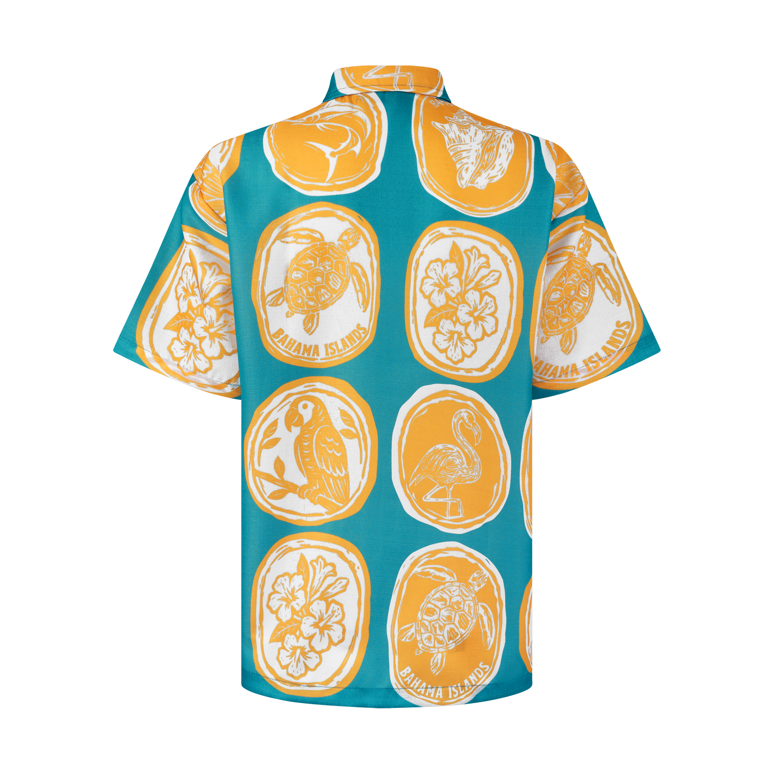 THE COMMERCIA BUTTON UP-AQUA