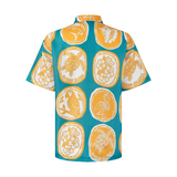 THE COMMERCIA BUTTON UP-AQUA