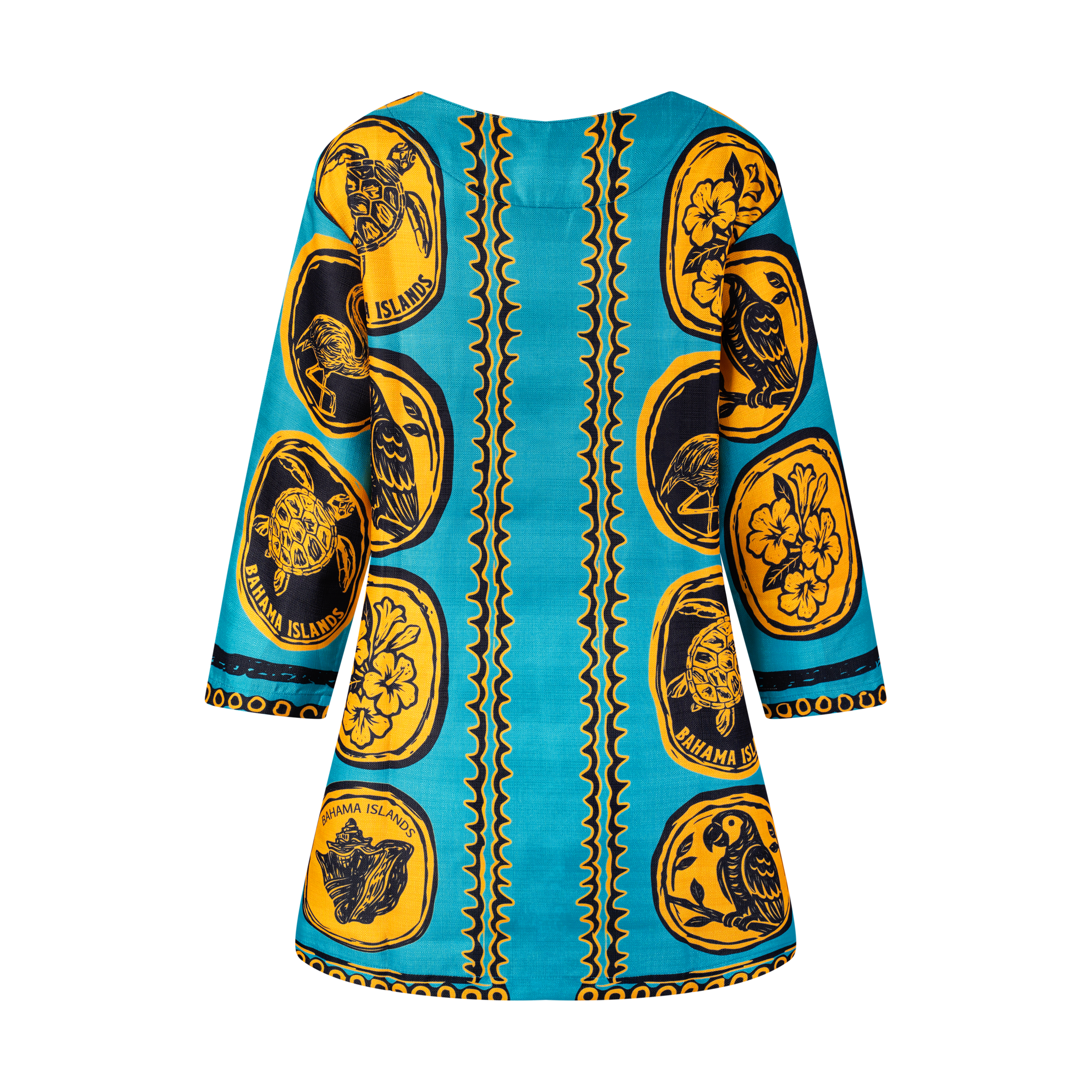 THE COMMERCIA TUNIC BLOUSE-BLACK