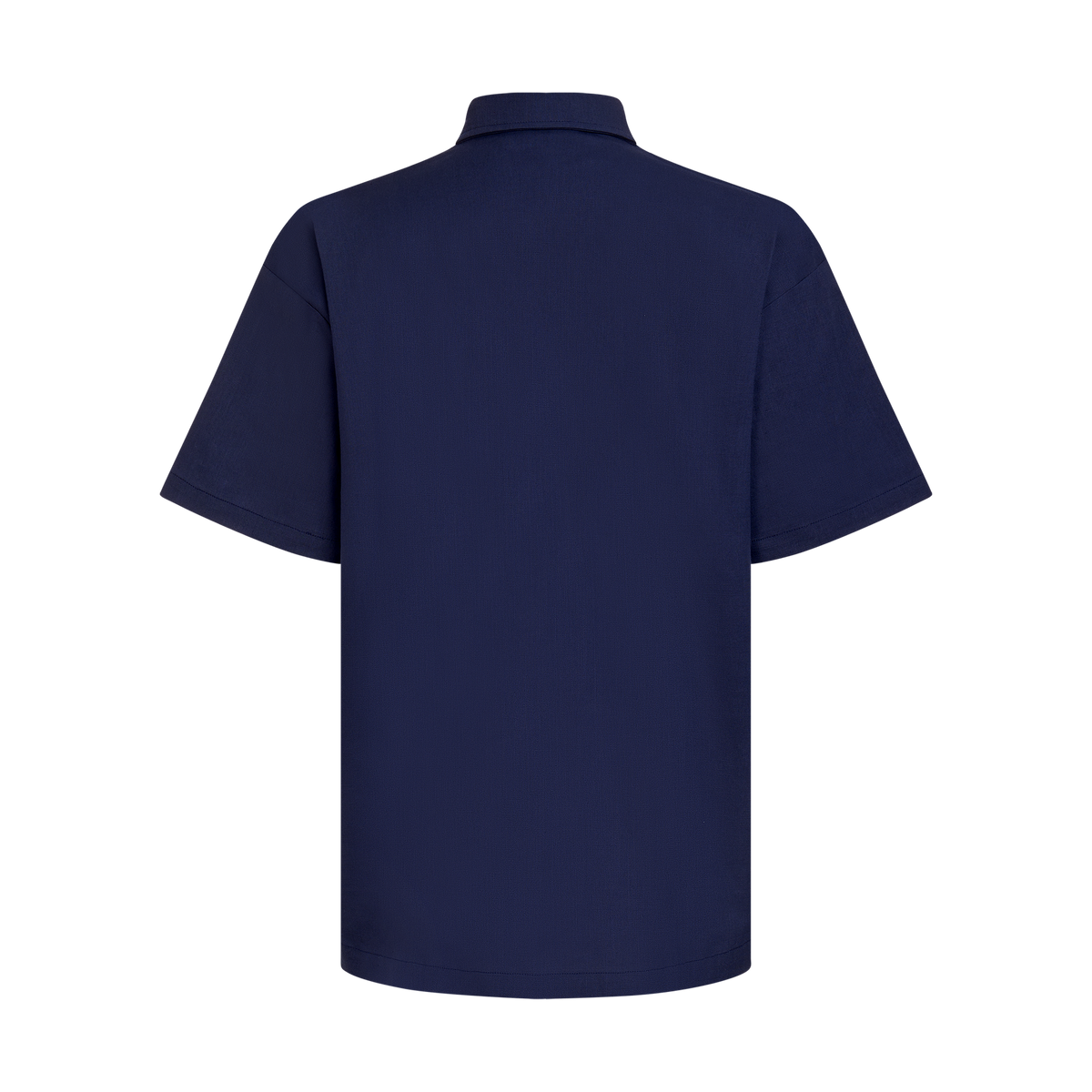 STAPLE LINEN SHIRT-NAVY