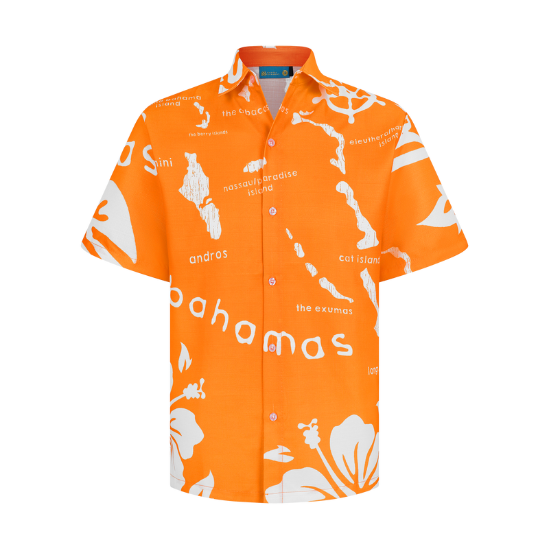 PELAGO REVERE SHIRTS-ORANGE