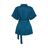 THE BOHIO BLOUSE SET-HUNTER