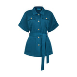 THE BOHIO BLOUSE SET-HUNTER