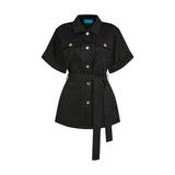 THE BOHIO BLOUSE SET-BLACK