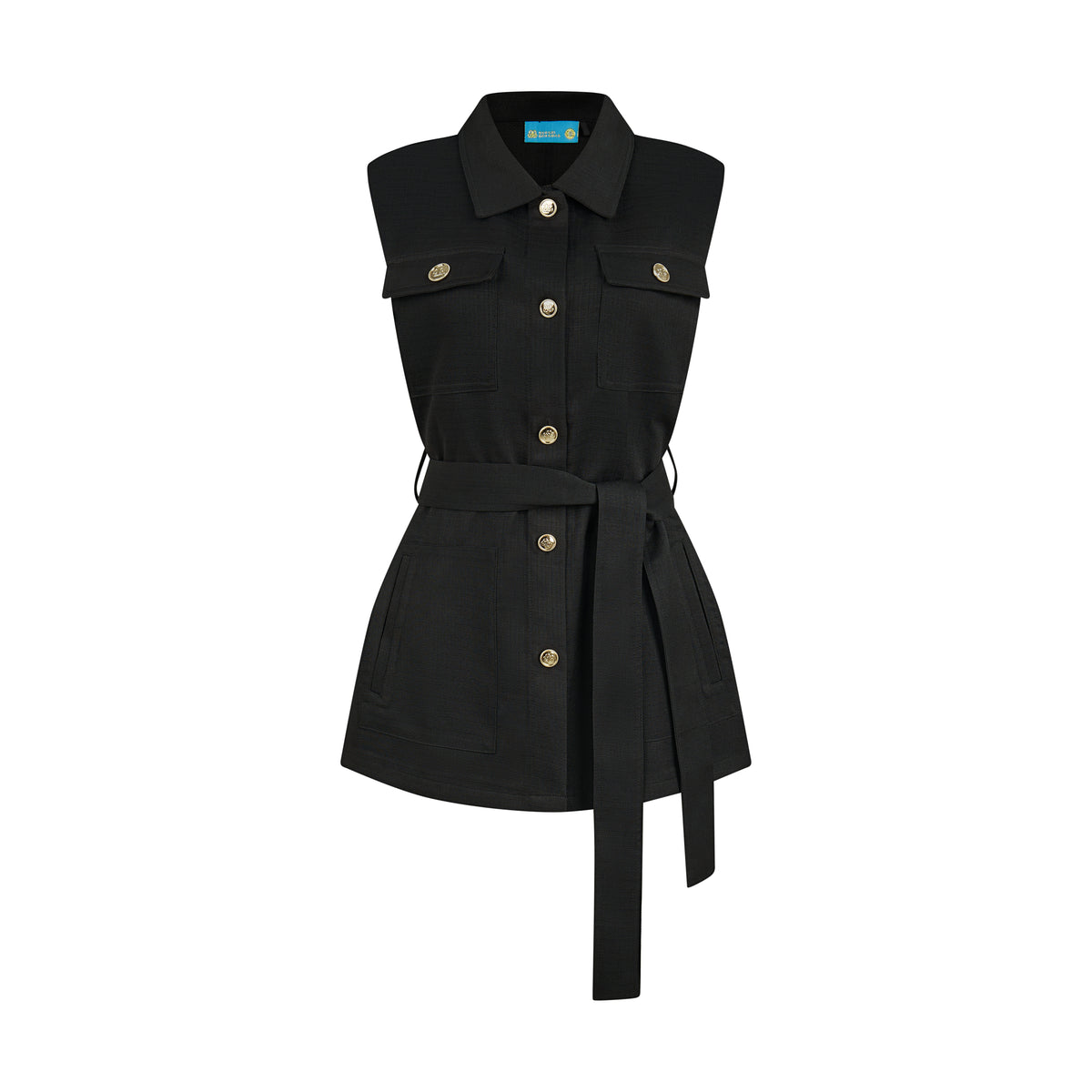THE BOHIO VEST SET-BLACK