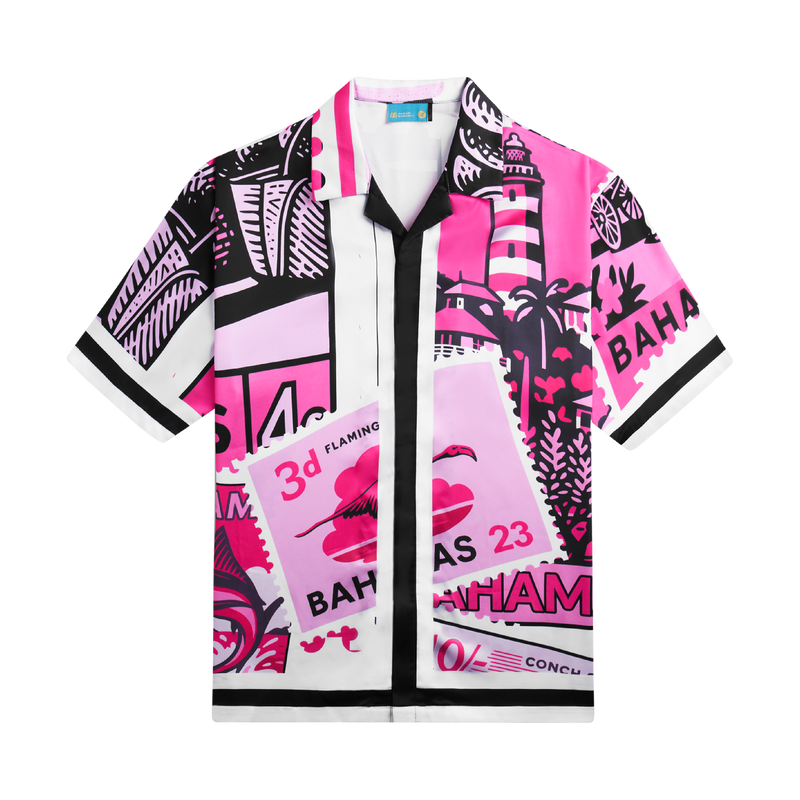 2025 BREAST CANCER OLE BAHAMAS BUTTON UP