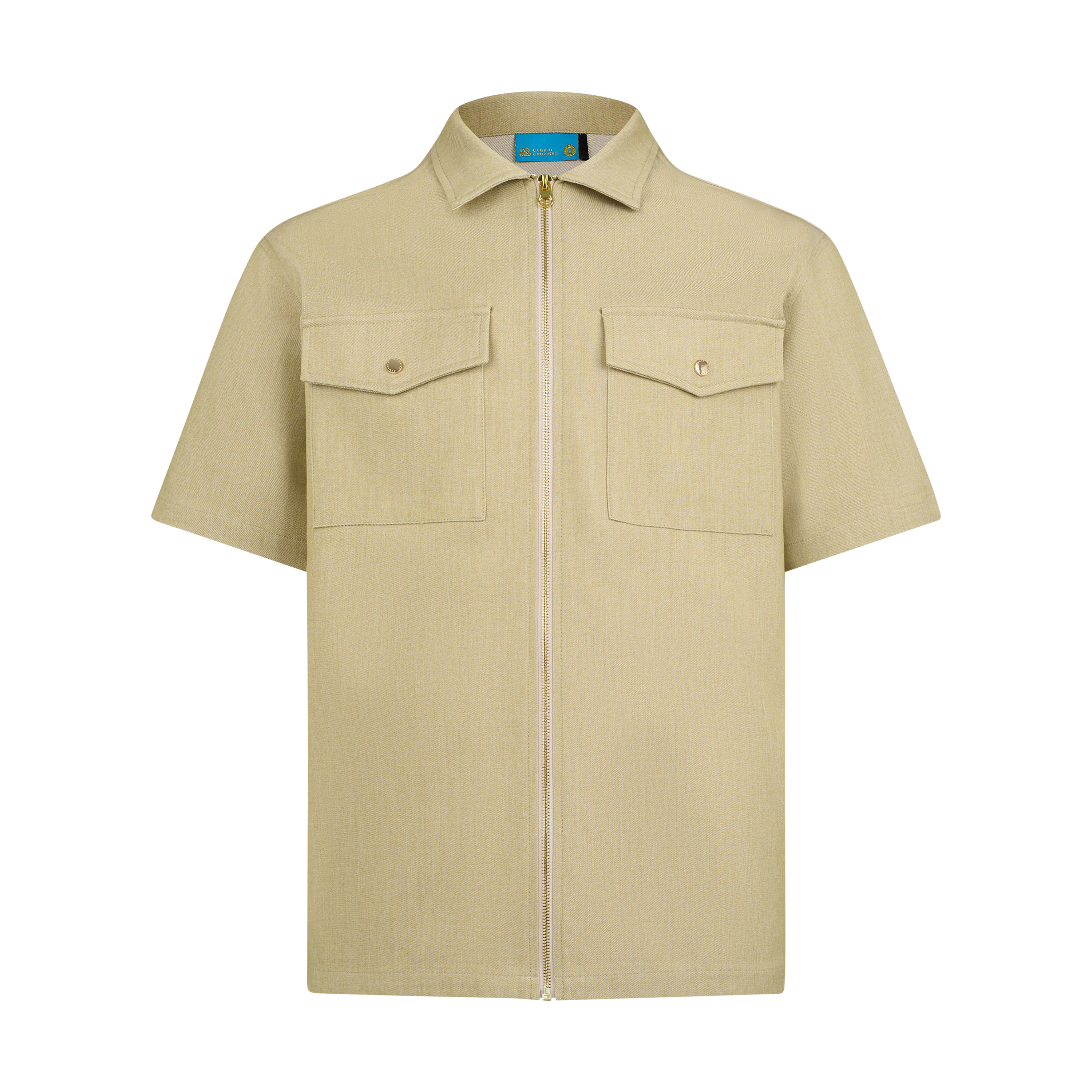 THE AVO CHAMBRAY SET- TAN
