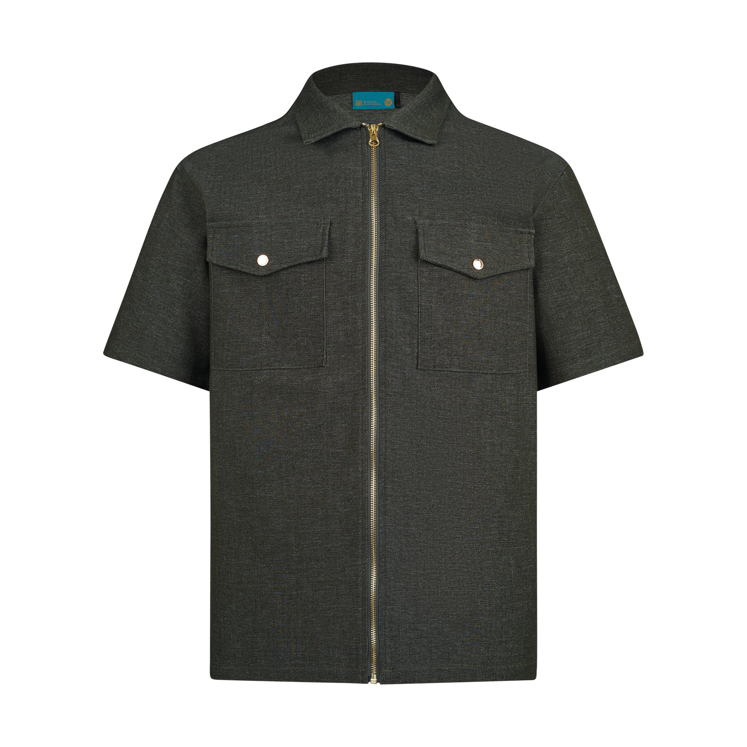 THE AVO CHAMBRAY SET- OLIVE