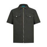 THE AVO CHAMBRAY SET- OLIVE