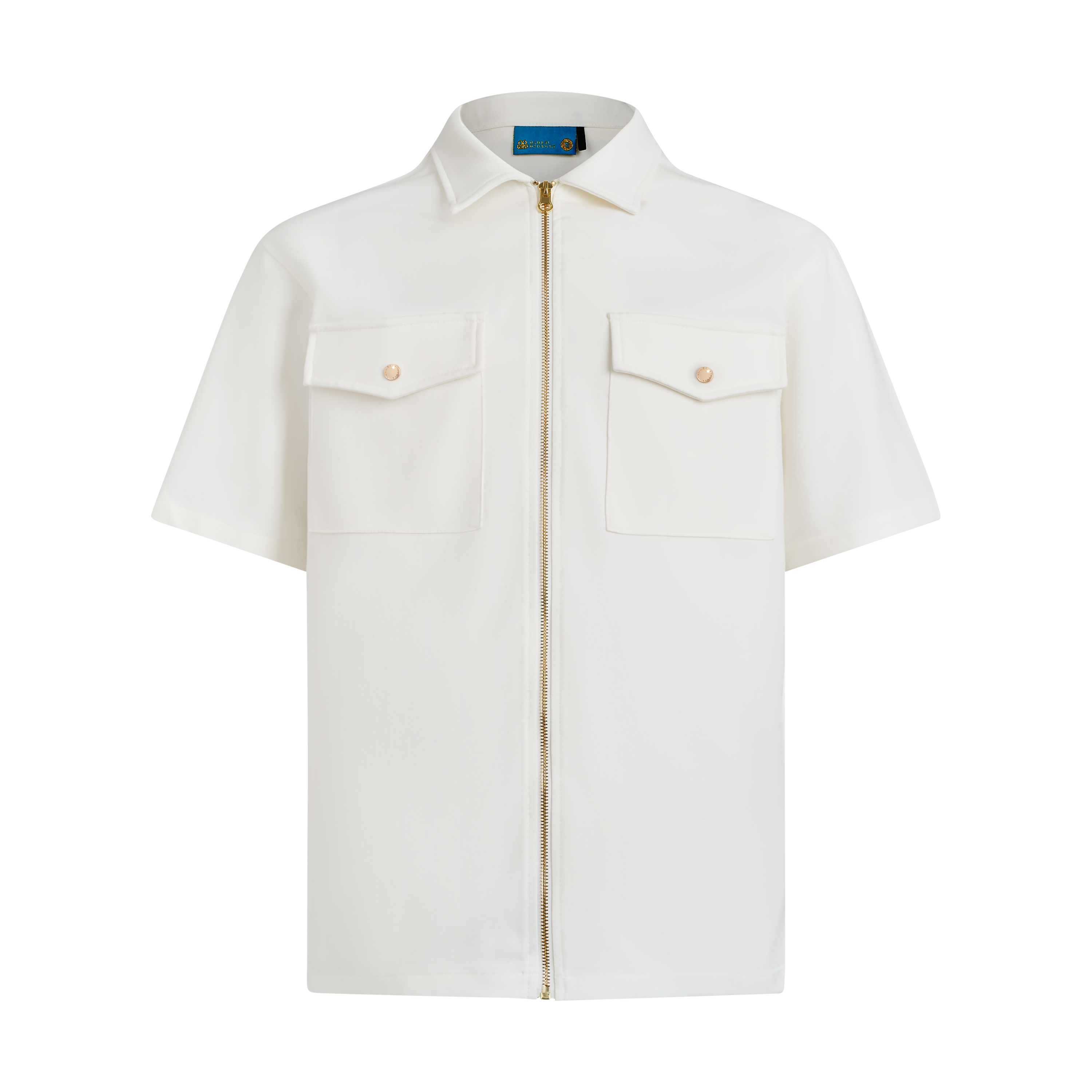 THE AVO CHAMBRAY SET- WHITE