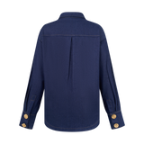 THE DENIM SCOOP SHIRT