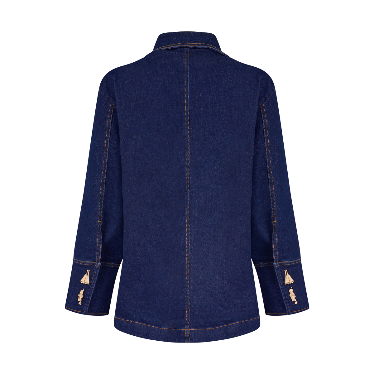 DENIM TUNIC BLOUSE