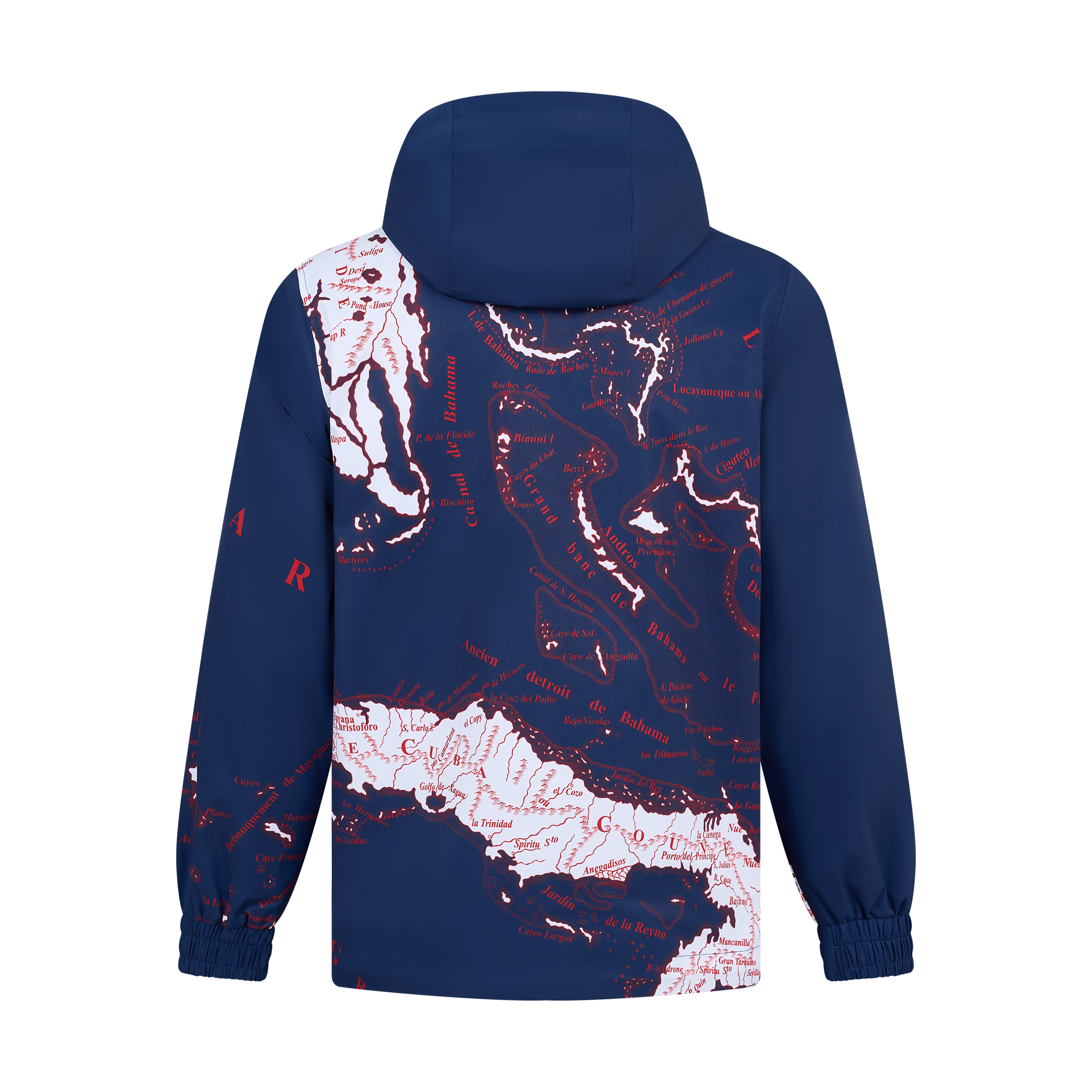 THE CARTE LUCAYOS JACKET- NAVY