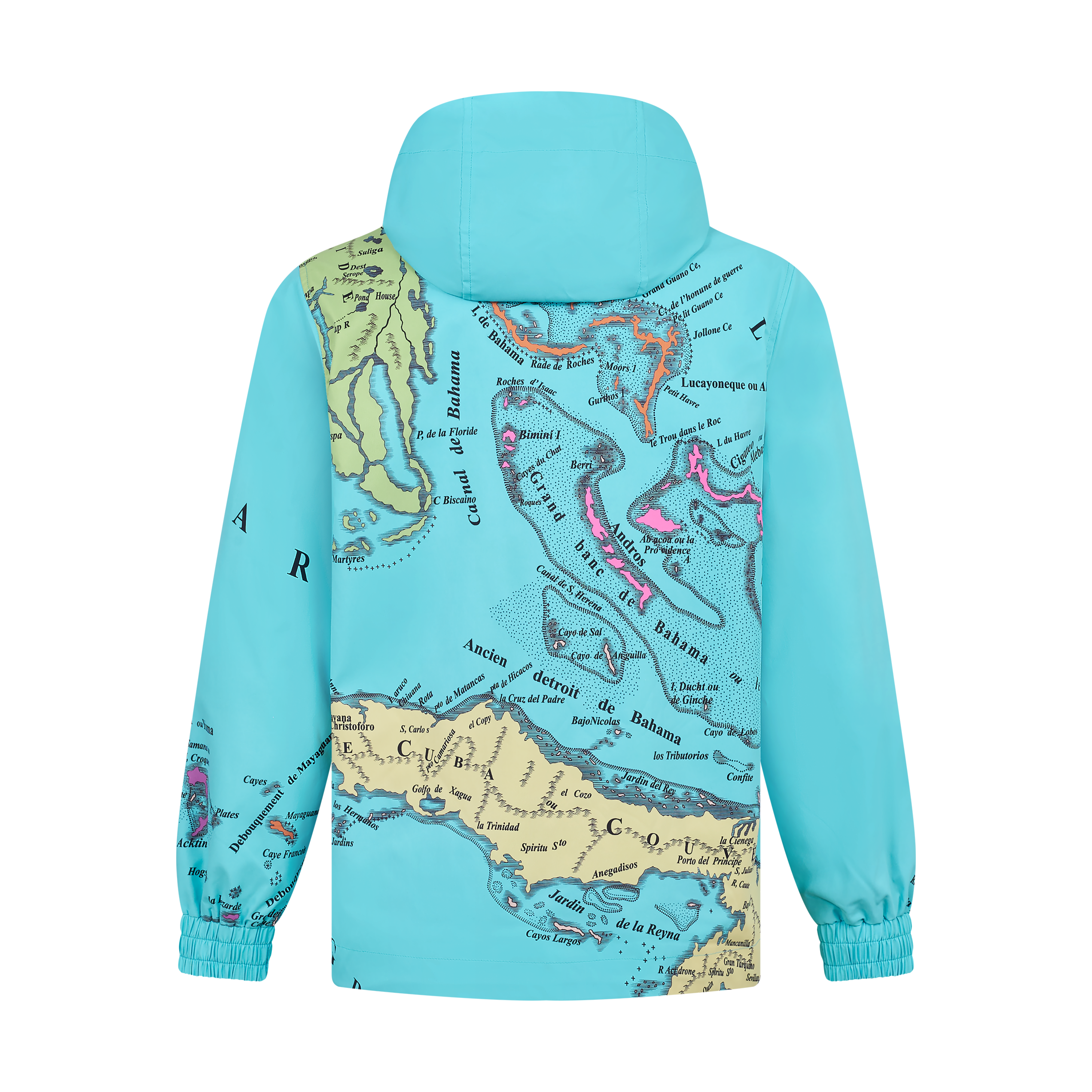 THE CARTE LUCAYOS JACKET- SEAFOAM