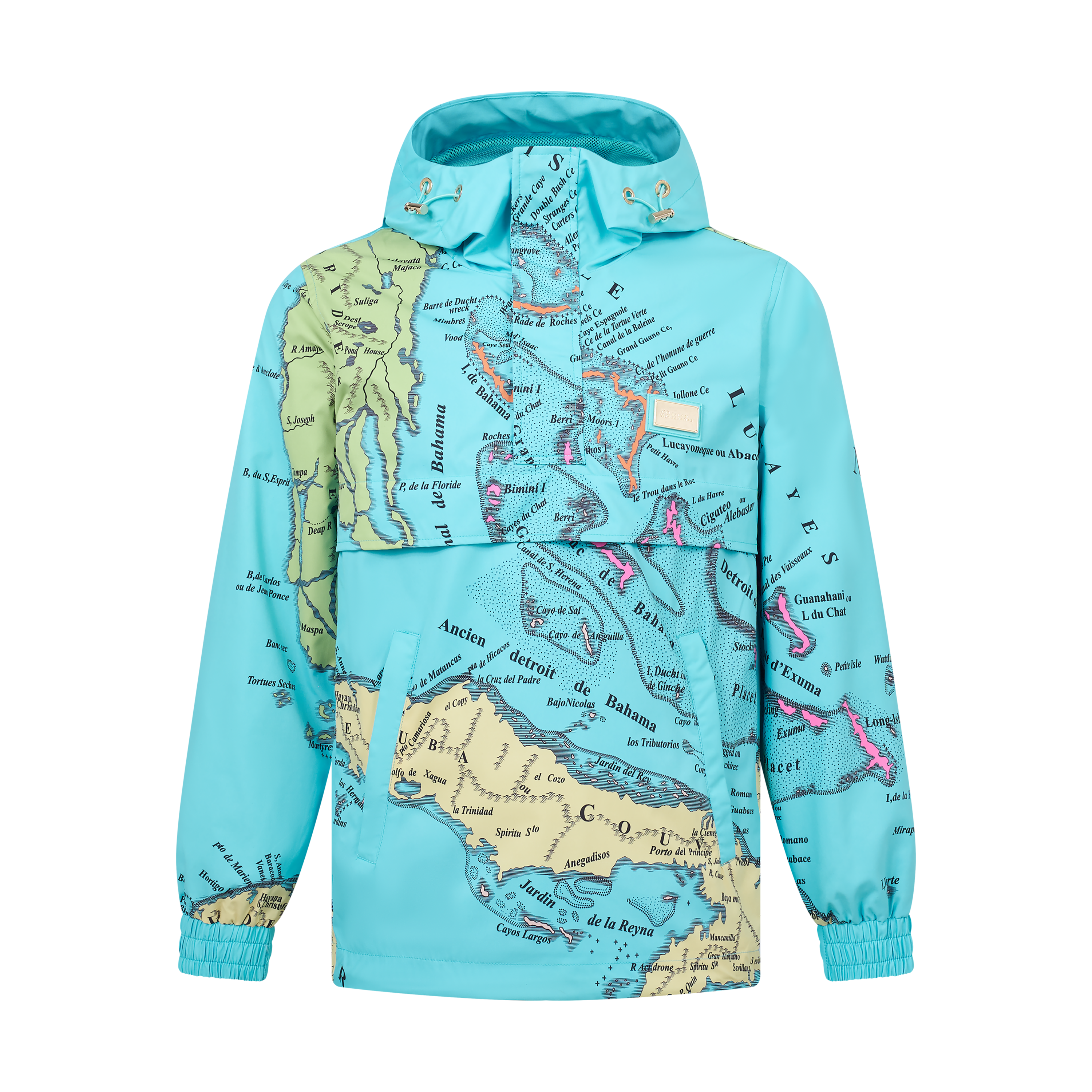 THE CARTE LUCAYOS JACKET- SEAFOAM