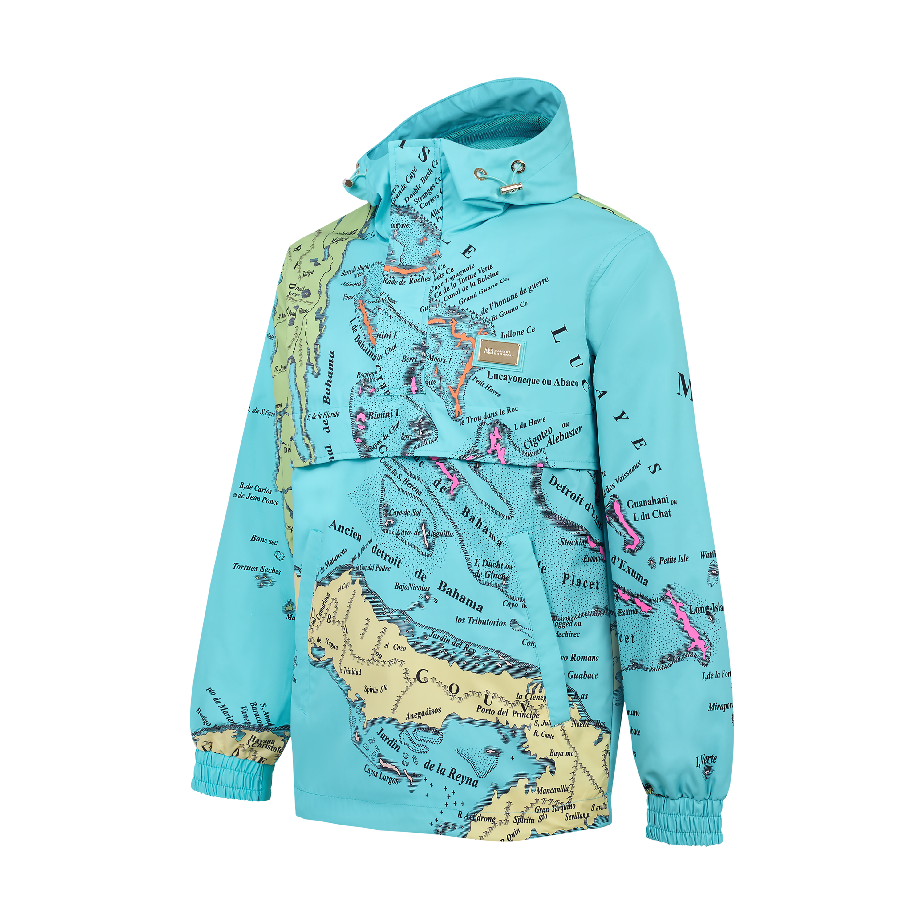 THE CARTE LUCAYOS JACKET- SEAFOAM
