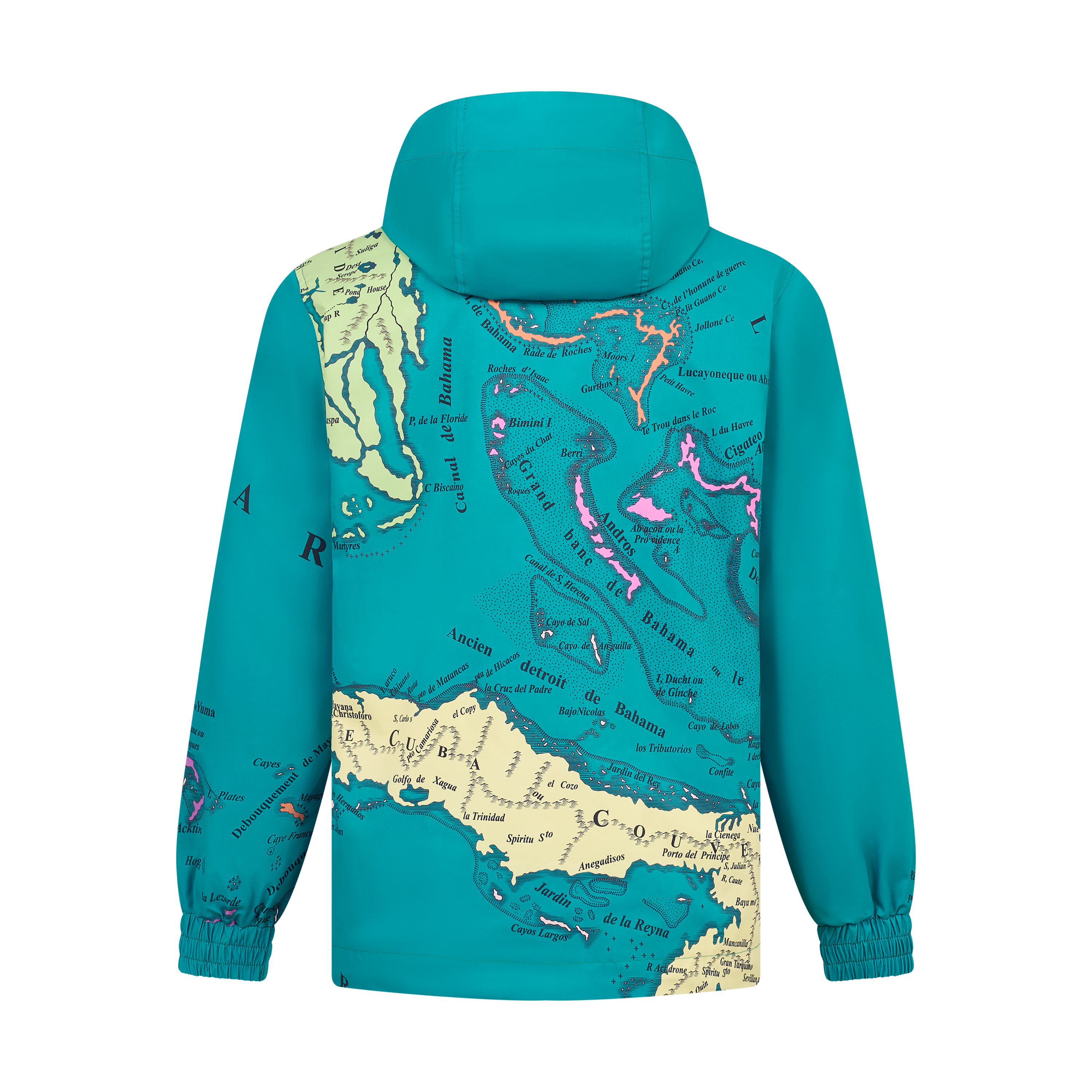 THE CARTE LUCAYOS JACKET- TEAL