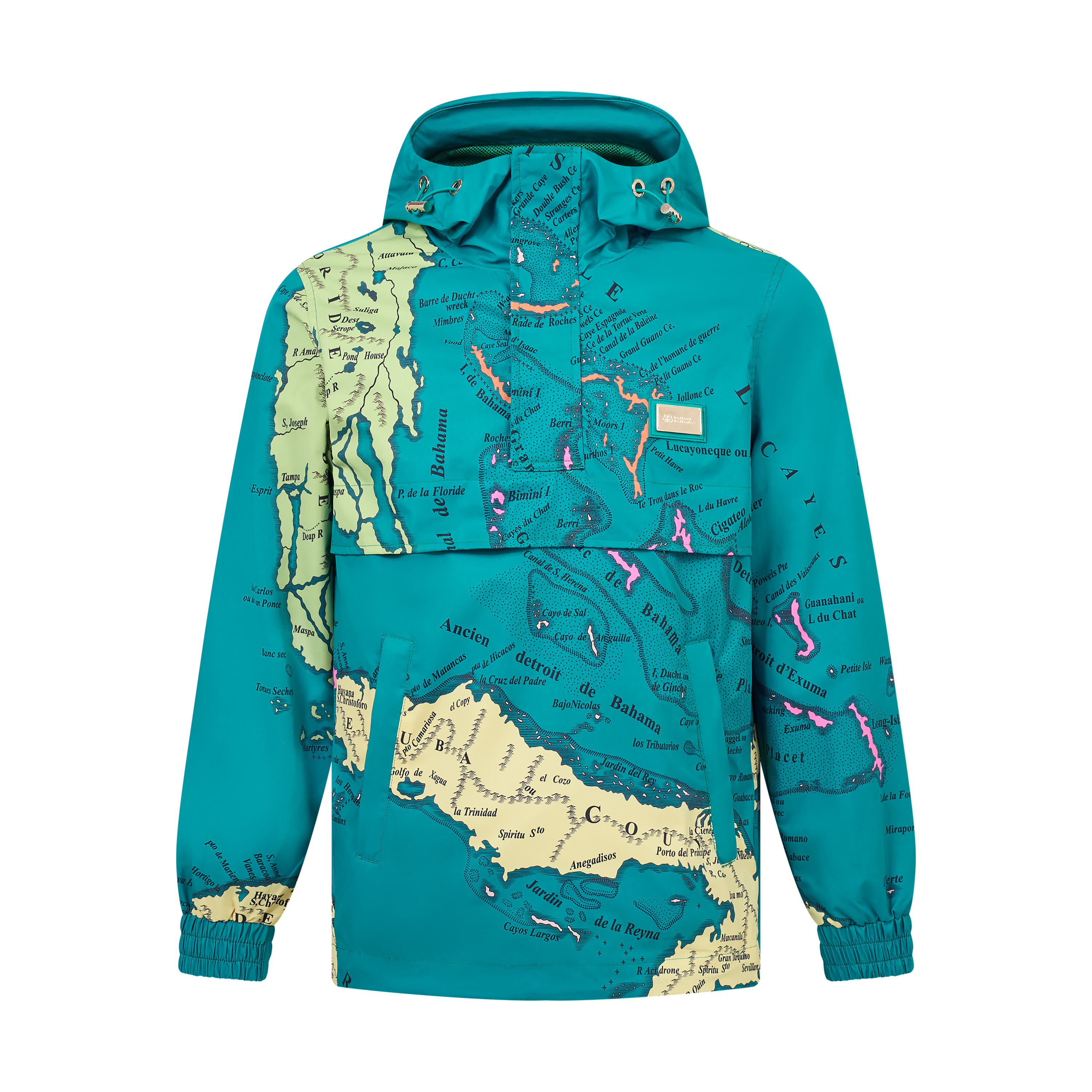 THE CARTE LUCAYOS JACKET- TEAL
