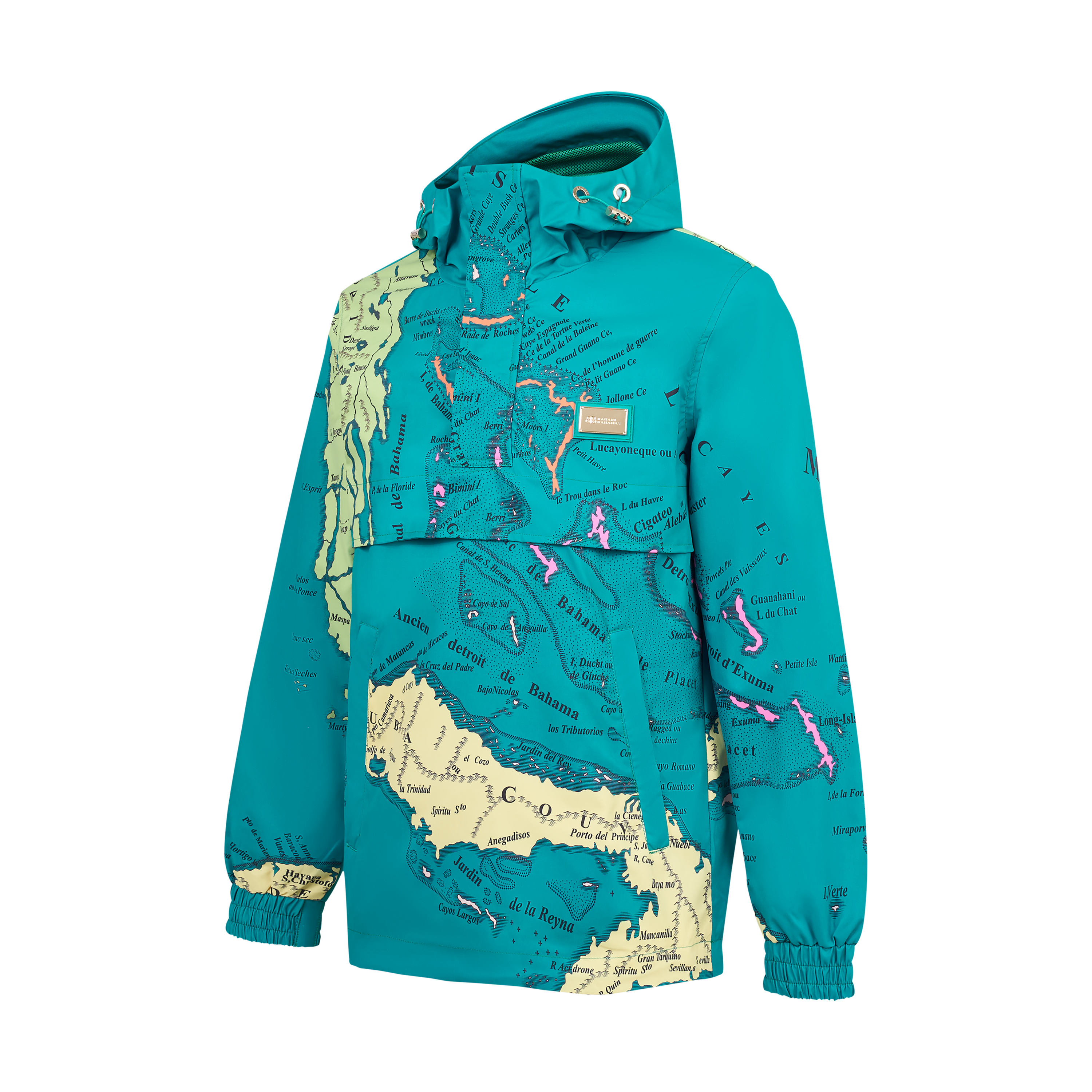 THE CARTE LUCAYOS JACKET- TEAL