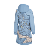 THE CARTE LUCAYOS JACKET DRESS- SKY
