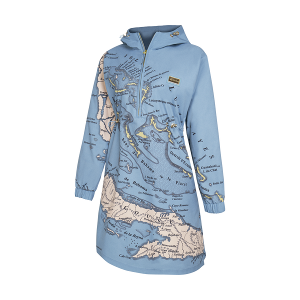 THE CARTE LUCAYOS JACKET DRESS- SKY