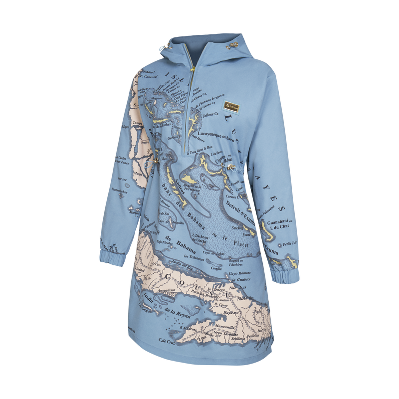 THE CARTE LUCAYOS JACKET DRESS- SKY