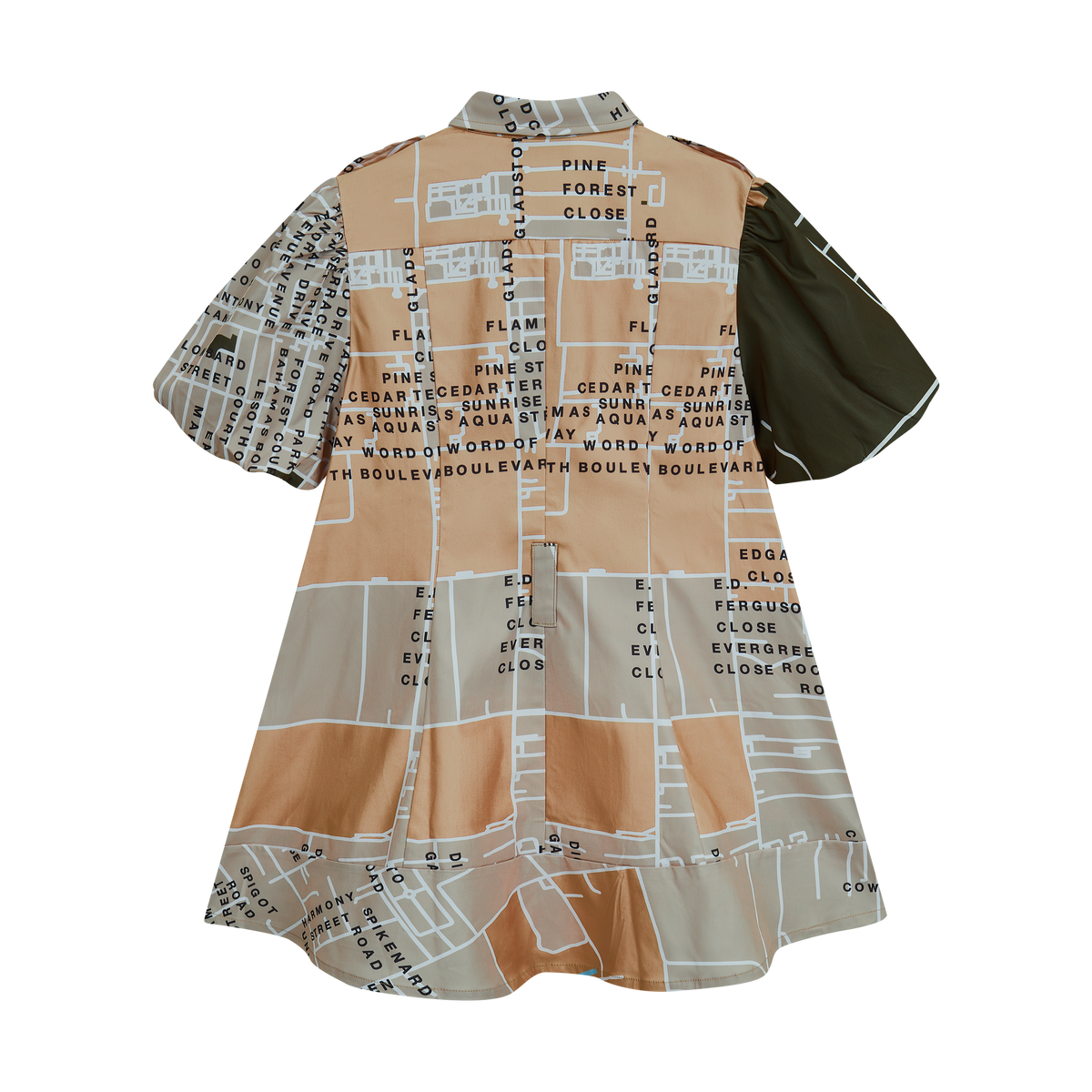 STREET SAFARI SHIRT DRESS
