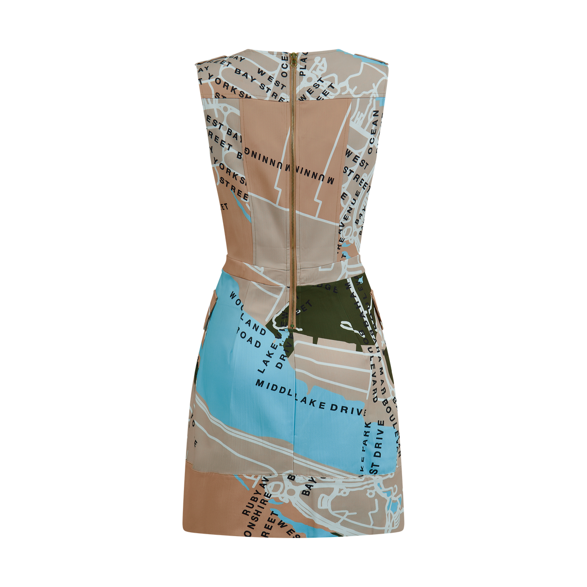 STREET SAFARI SHIFT DRESS