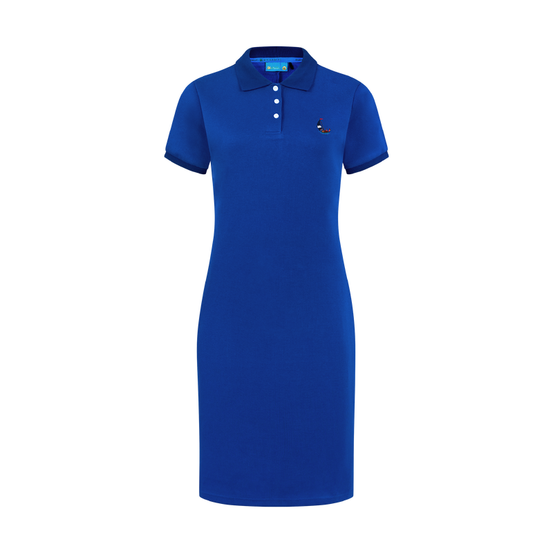 THE STAPLE MAXI POLO-ROYAL