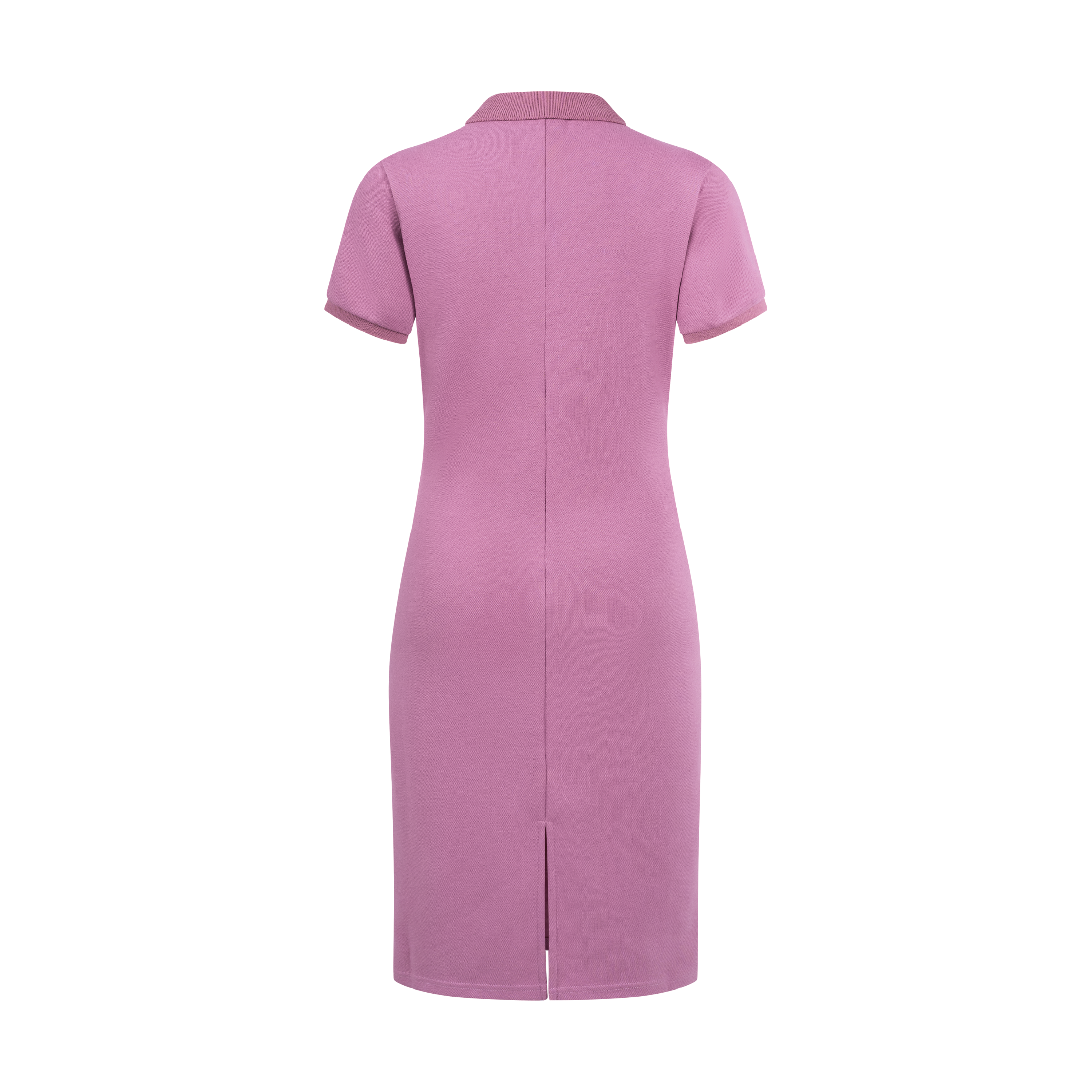 THE STAPLE MAXI POLO-MAUVE