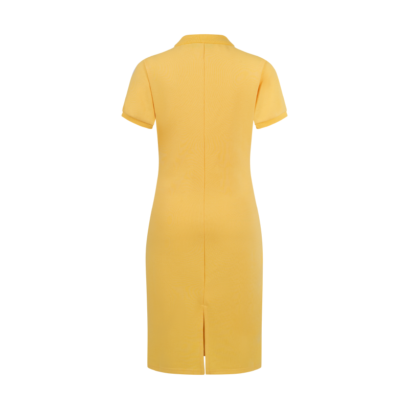 THE STAPLE MAXI POLO-YELLOW