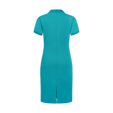 THE STAPLE MAXI POLO-AQUA