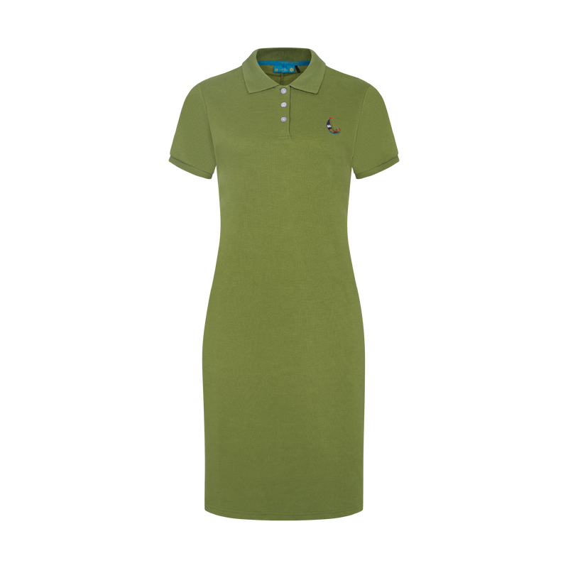THE STAPLE MAXI POLO-MOSS