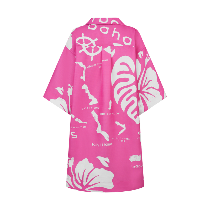 ARCHIPELAGO TUNIC DRESS- LITE PINK