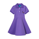 GIRLS STAPLE DRESS-IRIS