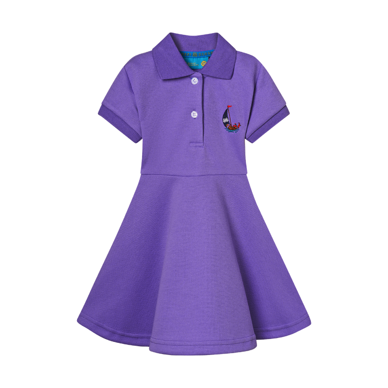 GIRLS STAPLE DRESS-IRIS