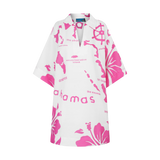 ARCHIPELAGO TUNIC DRESS- WHITE & PINK