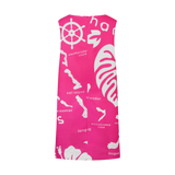 ARCHIPELAGO A-LINE DRESS DARK PINK