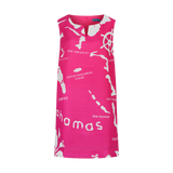 ARCHIPELAGO A-LINE DRESS DARK PINK