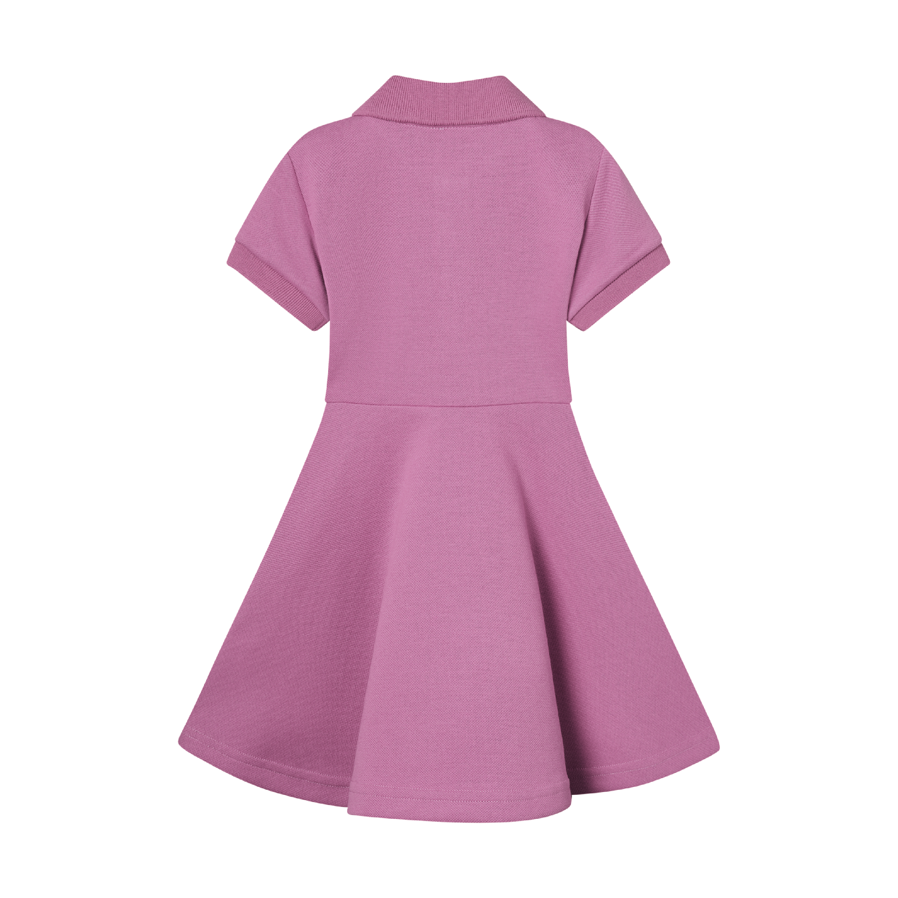 GIRLS STAPLE DRESS-MAUVE