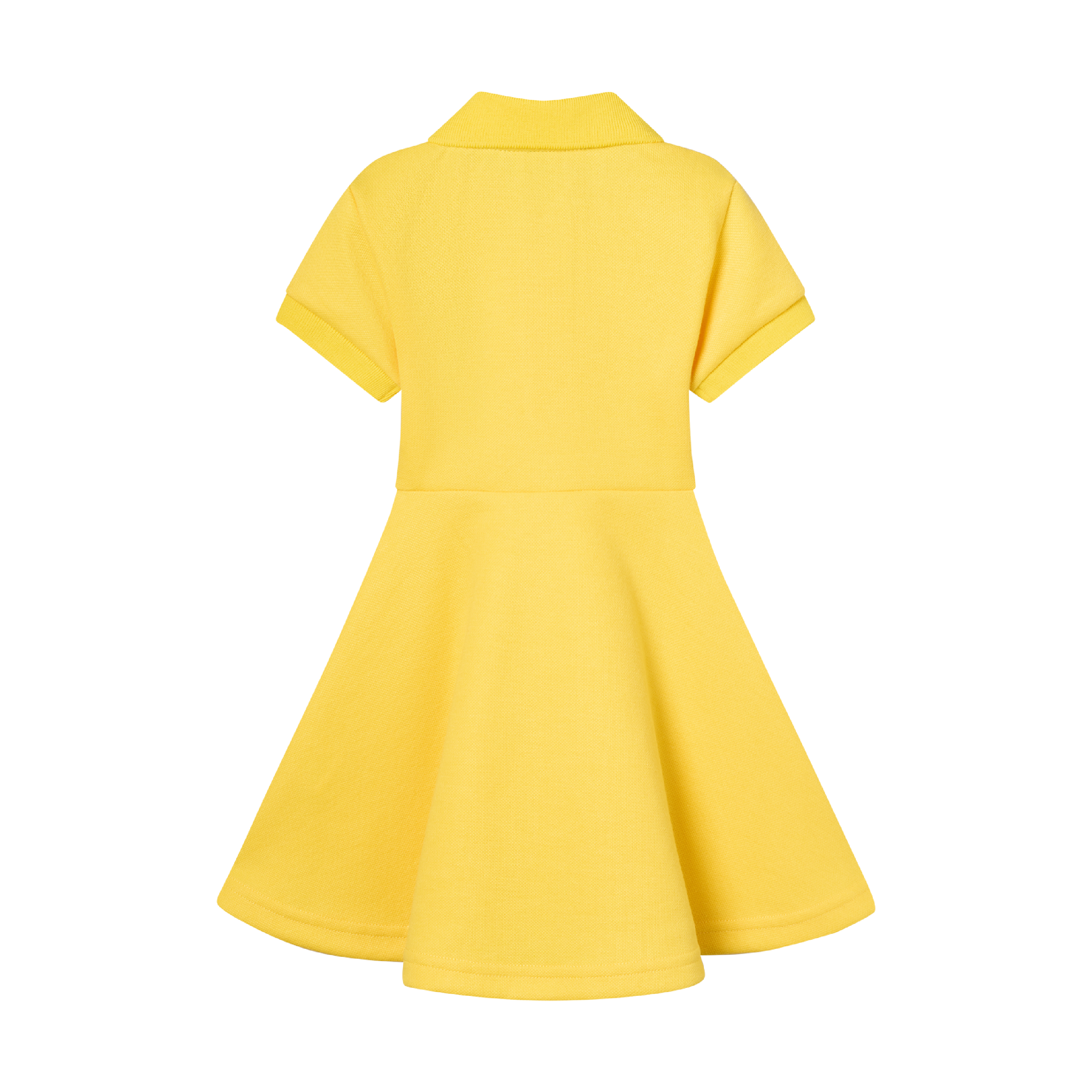 GIRLS STAPLE DRESS-YELLOW
