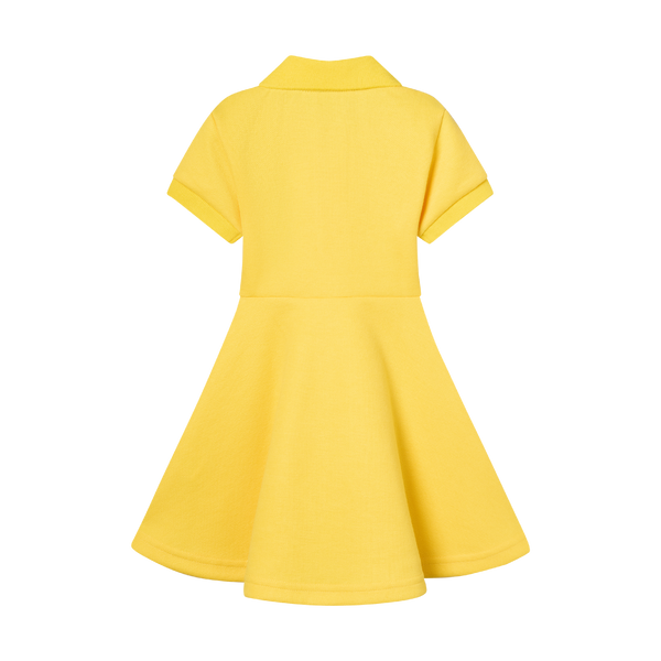 GIRLS STAPLE DRESS-YELLOW