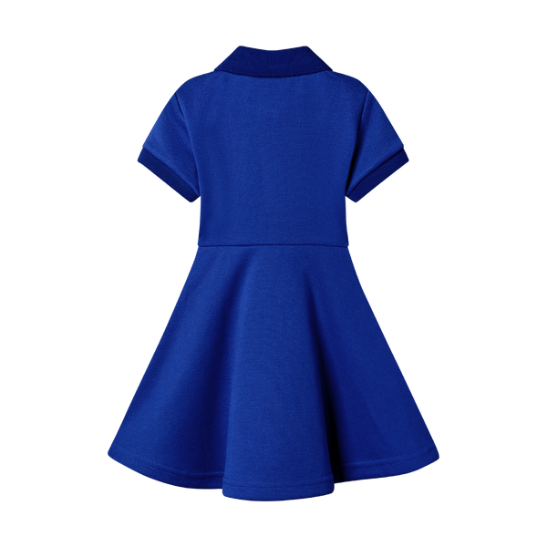 GIRLS STAPLE DRESS-ROYAL