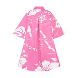 ARCHIPELAGO SHIRT DRESS- LITE PINK