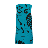 ARCHIPELAGO A-LINE DRESS-BLACK