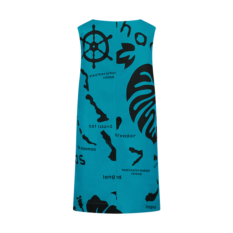 ARCHIPELAGO A-LINE DRESS-BLACK