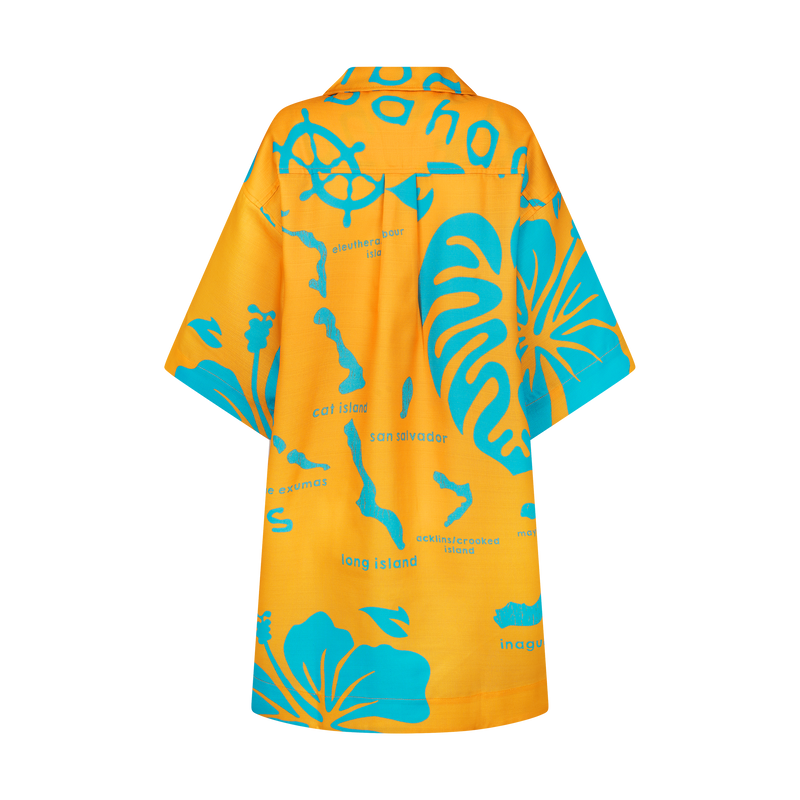 ARCHIPELAGO TUNIC DRESS-GOLD